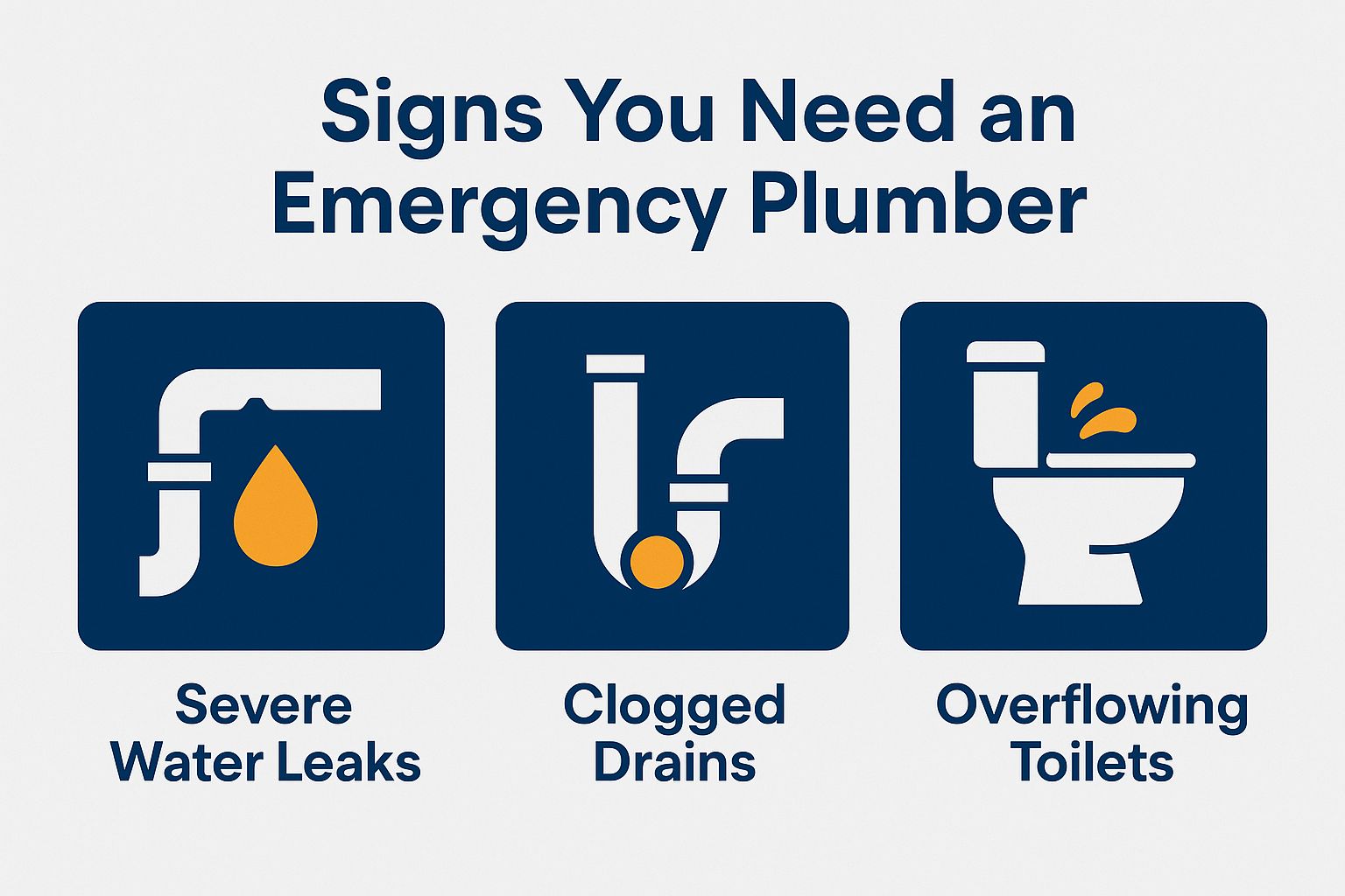 Signs You Need an Emergency Plumber